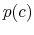  p(c)
