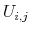 U_{i,j}