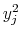  y_j^2