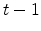  t-1