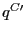 $ q^{C\prime}$