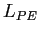 $\displaystyle L_{PE}$