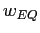 $ w_{EQ}$