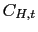 $ C_{H,t}$