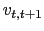 $ v_{t,t+1}$
