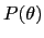 $ P(\theta)$