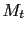 $ M_{t}$