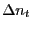 $ \Delta n_{t}$