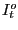 $ I_{t}^{o}$