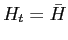 $ H_{t}=\bar{H}$