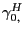 $ \gamma_{0,}^{H}$