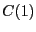 $ C(1)$