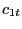 $ c_{1t}$