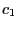 $ c_{1}$