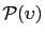 $\displaystyle \mathcal{P}(\upsilon)$