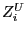 $ Z_{i}^{U} $