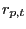 $ r_{p,t}$