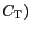 $ C_{\text{\textsc{T}}})$