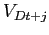 $ V_{Dt+j}$