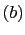 $ \left( b\right) $