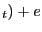 $ _{t } )+e$
