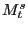$ M_{t}^{s}$