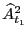 $\displaystyle \widehat{A}_{t_{1}}^{2}$