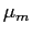 $ \mu_{m}$