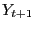 $\displaystyle Y_{t+1}$