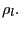 $ \rho_{l}.$