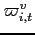 $\varpi_{i,t}^{v}$