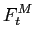 $\displaystyle F_{t}^{M}$
