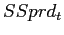 $ SSprd_{t}$