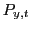 $ P_{y,t}$