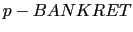 $ p-BANKRET$