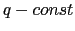 $ q-const$