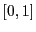 $ [0,1]$