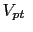 $ V_{pt}~$