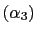 $ \left( \alpha_{3}\right) $