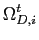 $\displaystyle \Omega_{D,i}^{t}$