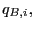 $ q_{B,i},$
