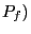 $ P_{f})$