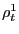 $ \rho_{t}^{1}$