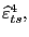 $ \widehat{\varepsilon}_{ts} ^{4},$