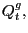 $ Q_{t}^{g},$