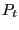 $ P_{t}$