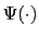 $ \Psi(\cdot)$
