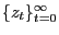 $ \{z_{t}\}_{t=0}^{\infty}$
