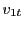 $ v_{1t}$