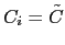 $ C_{i}=\tilde{C}$